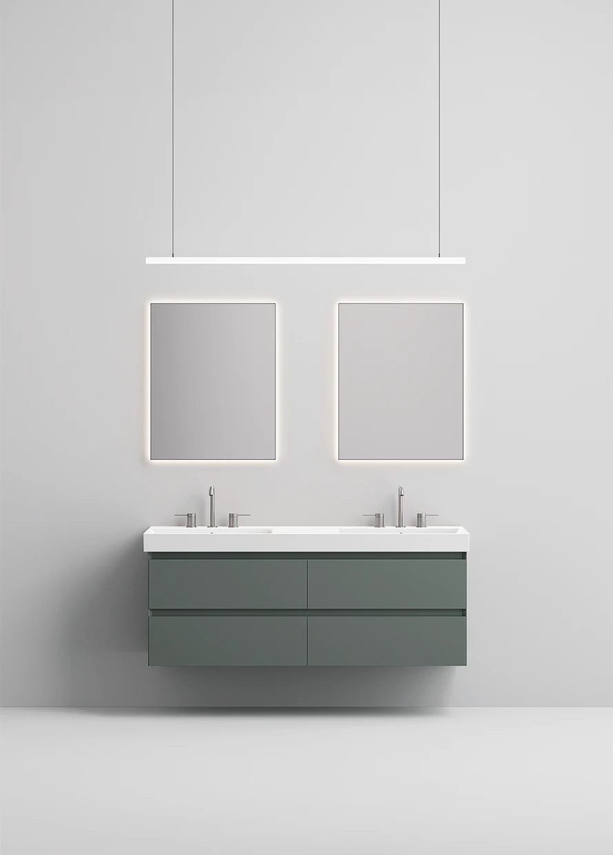 Base 147×48 h52  4 cassetti Handle - Catalano